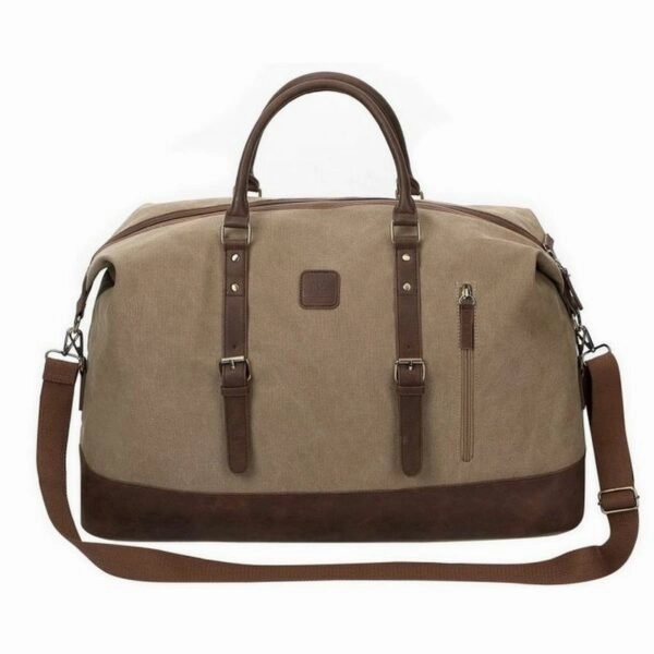 Escape Classic Canvas Large Travel Bag | Light Brown Daily Clearance Deal Last Chance Steal