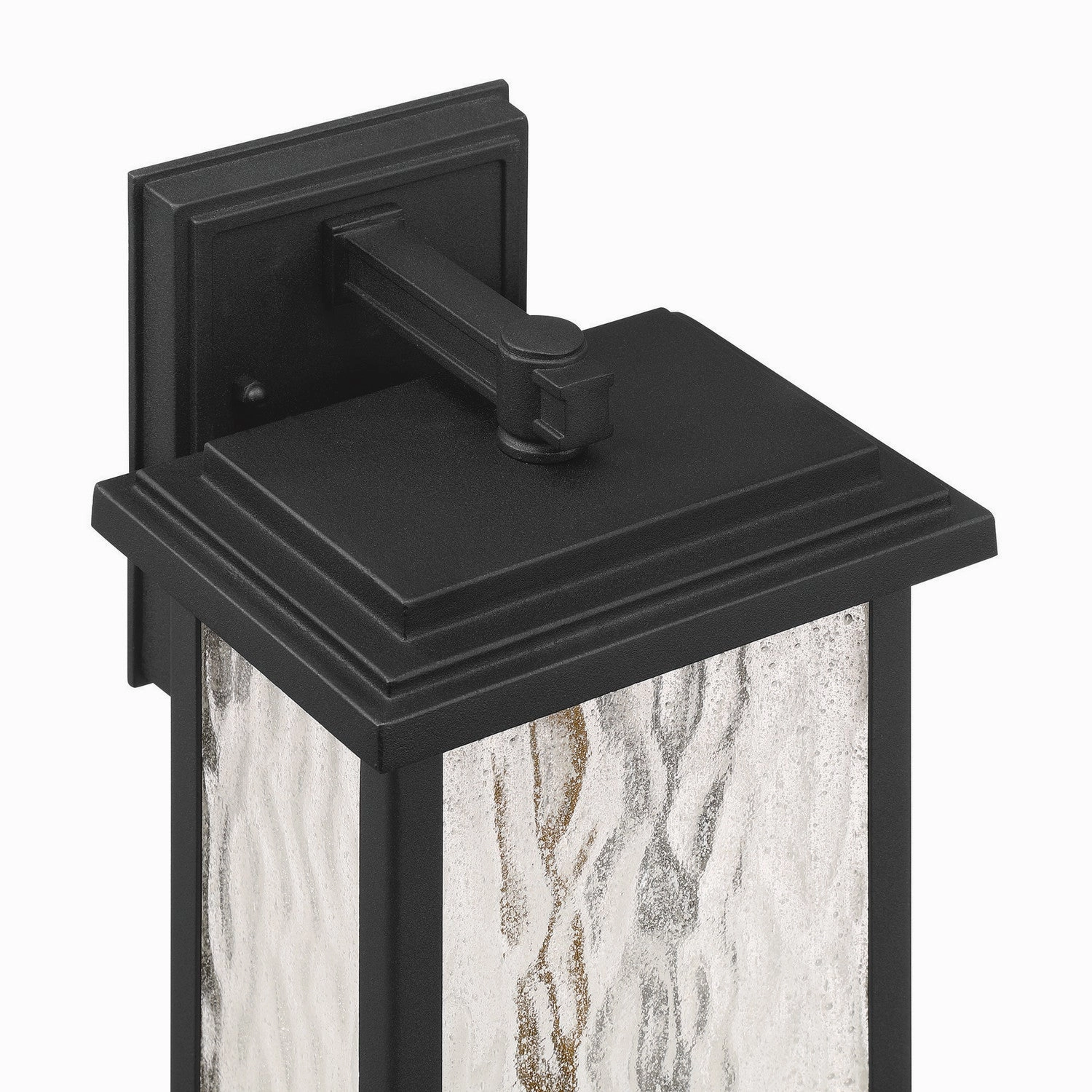 Estate Two Light Outdoor Wall Sconce Black, Brass