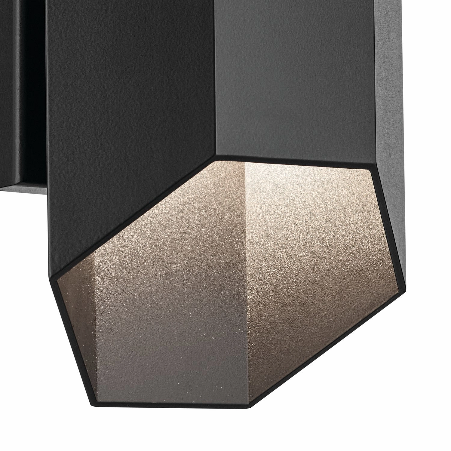 Estella LED Outdoor Wall Mount Black