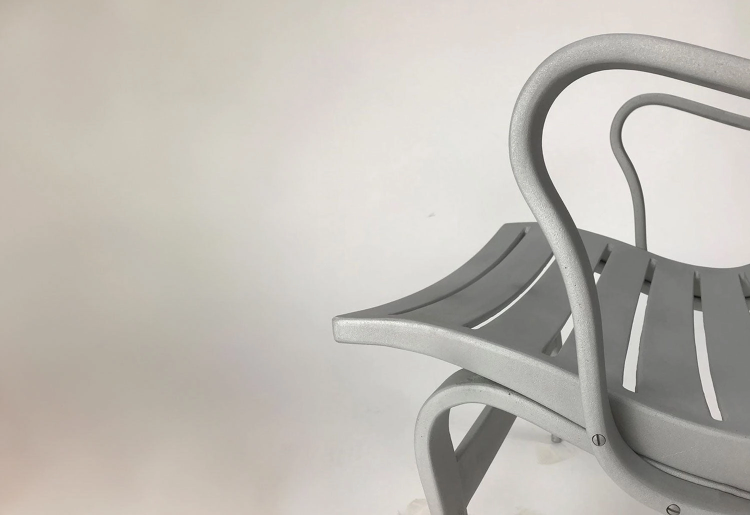 Eva Aluminium Armchair