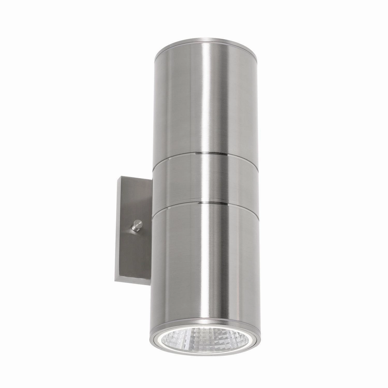 Everly LED Outdoor Wall Sconce Satin NickelOutdoor wall sconces with motion sensor