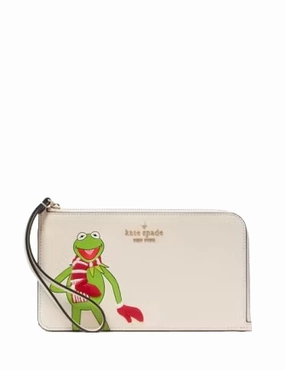 Kate Spade New York Disney X Kate Spade New York Muppets Medium L-Zip Wristlet Online Exclusive Offer Instant Savings Deal