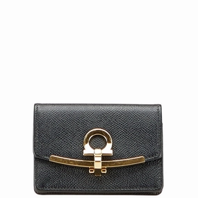 Grab Your Hot Pick Special Deals Online Salvatore Ferragamo Leather Card Case (Pre-Owned)