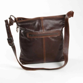 Thandana Messenger Leather Handbag | Tobacco Instant Deal Today