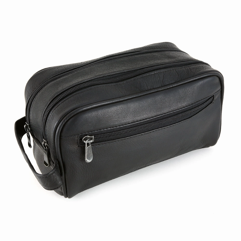 Daytrekr Leather Double Zip Travel Kit Price Drop Frenzy Today Only Hot Pick