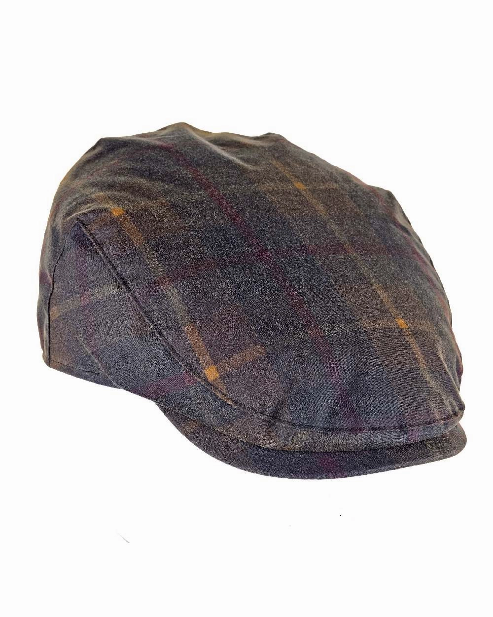 Heather Charles Tartan Wax Flat Cap Todays Steal