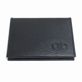Trending Now Offer Hot Pick Sale Salvatore Ferragamo Leather Business Card Case (Pre-Owned)