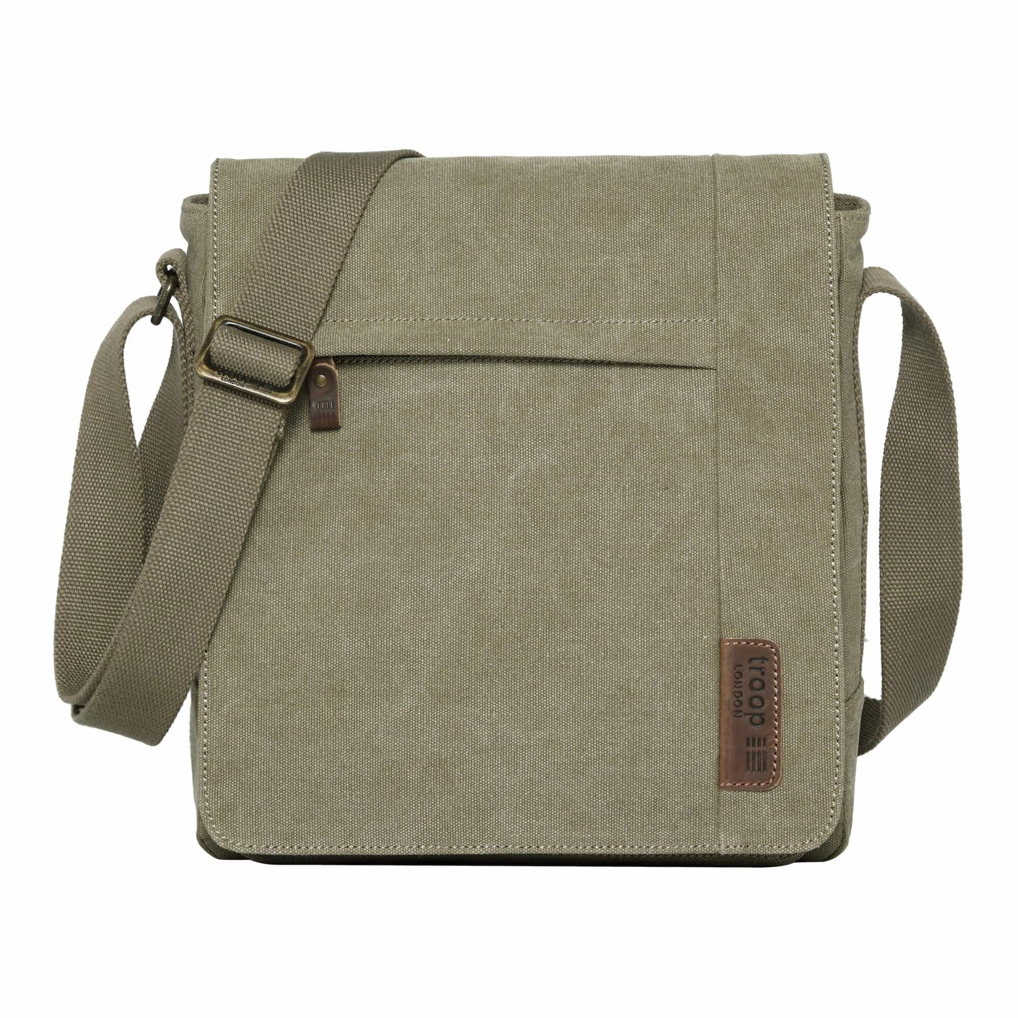 Troop London Classic Canvas Across Body Bag Trendy Picks Today Save More Online