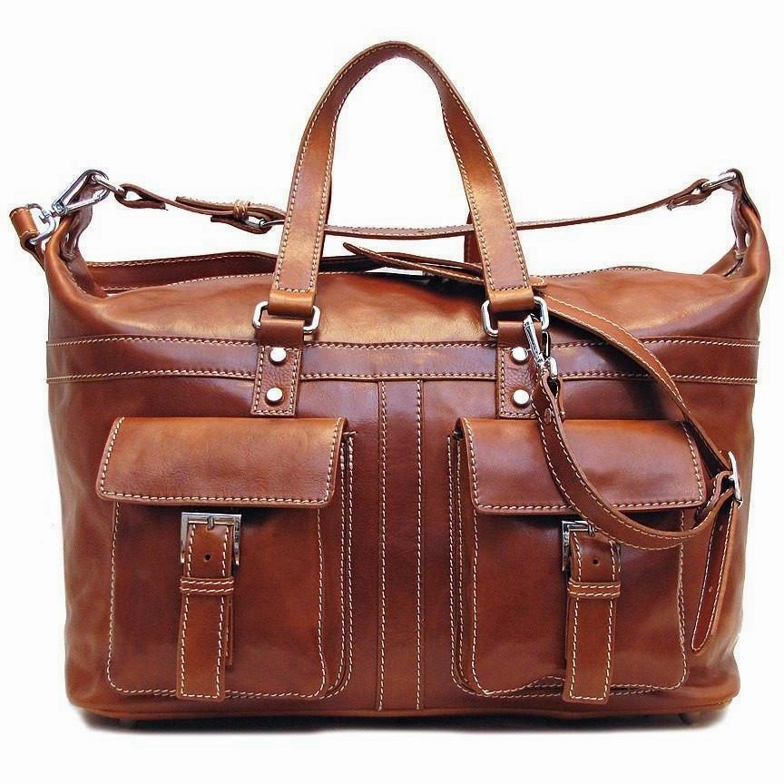Gift Ideas Galore Floto Leather Milano Travel Bag