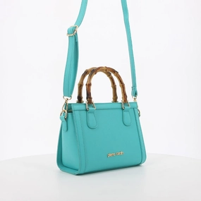 Pierre Cardin Jayde Mini Satchel Handbag | Blue Shop Grab Offer