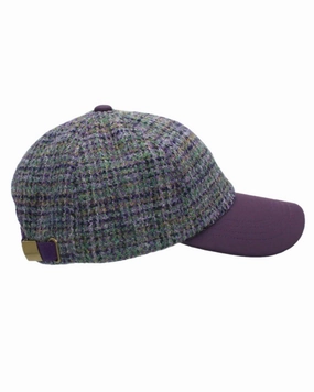 Heather Rosalie Harris Tweed Baseball Cap Clearance Hot Savings Alert Gift Sale Event