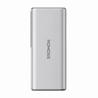 Romoss Ppu20 20000Mah 130W Power Bank Silver Todays Special Savings