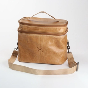 Thandana Leather Double Decker Cooler Bag Dont Miss This Deal Big Savings Today