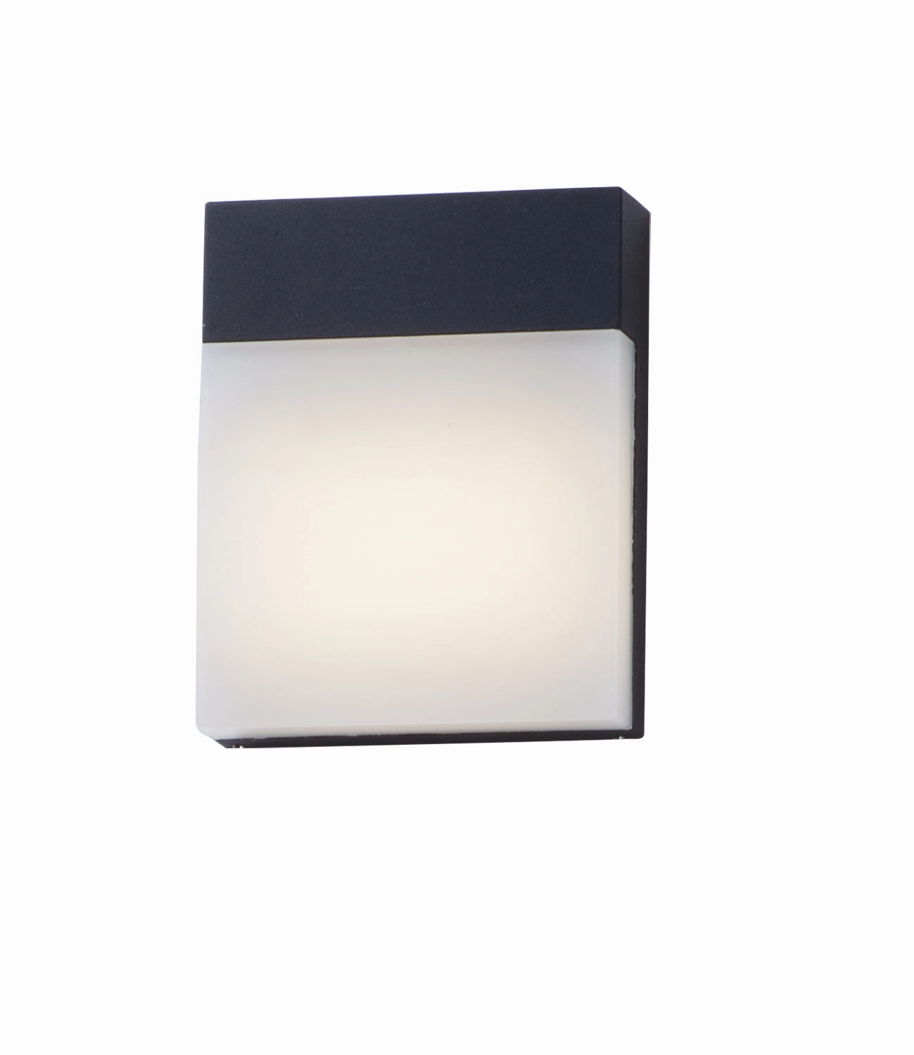 Eyebrow LED Outdoor Wall Sconce BlackOutdoor wall sconces with motion sensor