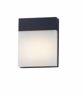Eyebrow LED Outdoor Wall Sconce BlackOutdoor wall sconces with motion sensor