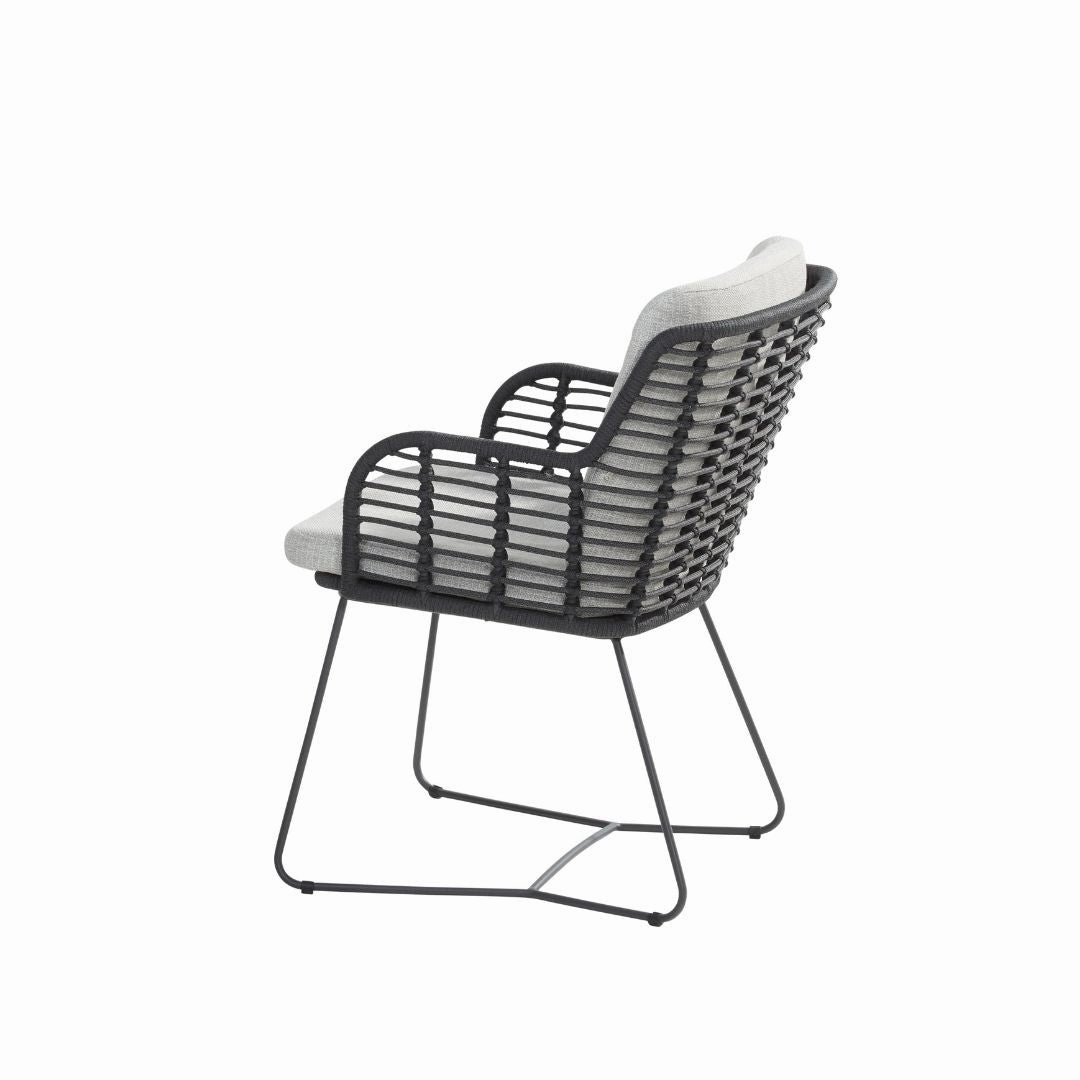 Fabrice 6 Seat Garden Dining Set - Ceramic Table top
