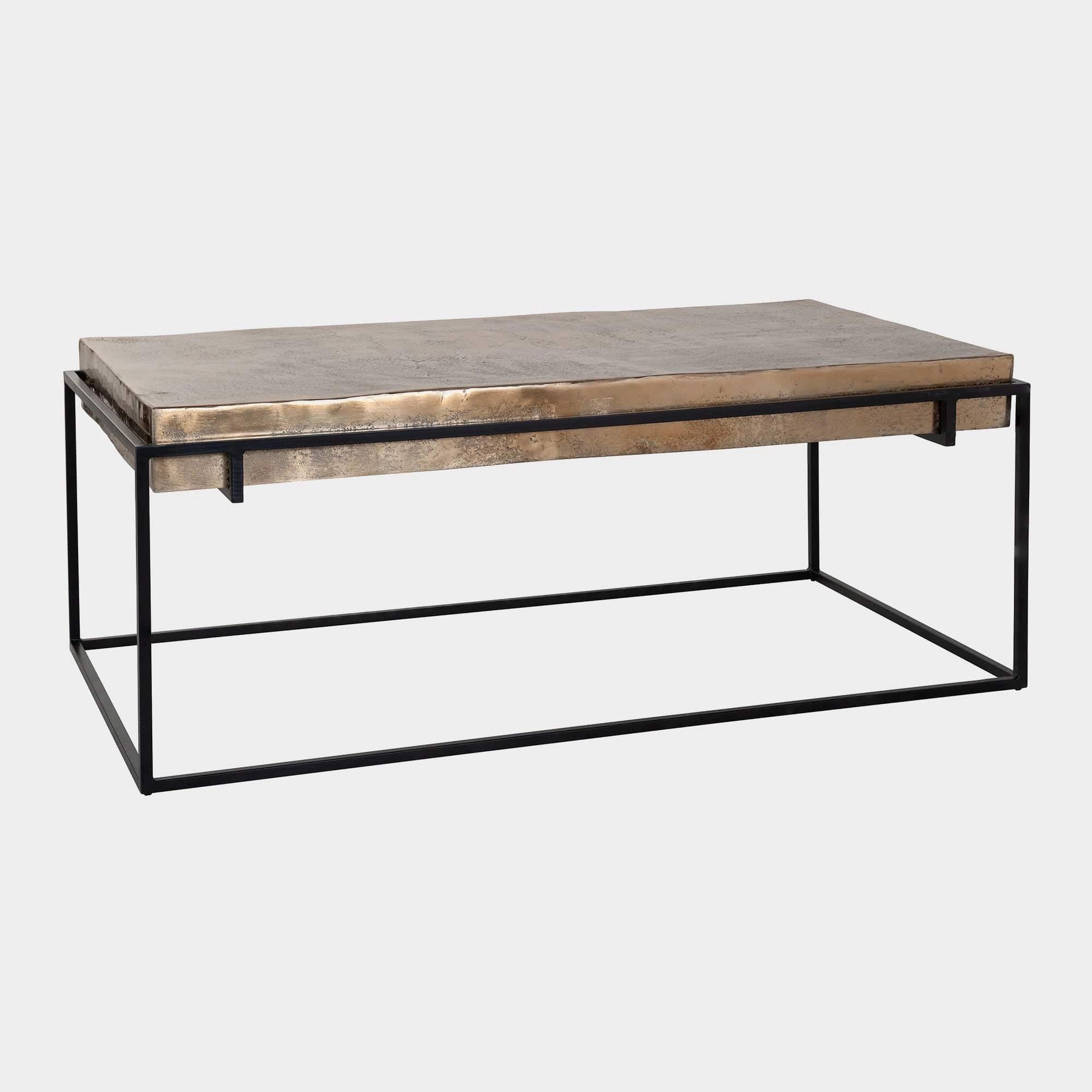 Fairway - Coffee Table In Champagne Finishoutdoor coffee table for patio or lounge