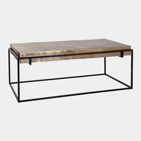 Fairway - Coffee Table In Champagne Finishoutdoor coffee table for patio or lounge