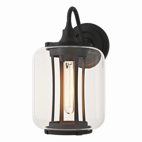 Fairwinds One Light Outdoor Wall Sconce Coastal BlackOutdoor wall sconces with motion sensor