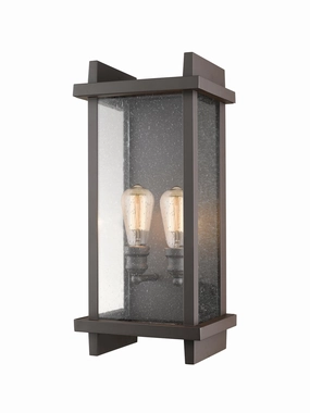 Fallow Two Light Outdoor Wall Sconce Deep BronzeOutdoor wall sconces with motion sensor
