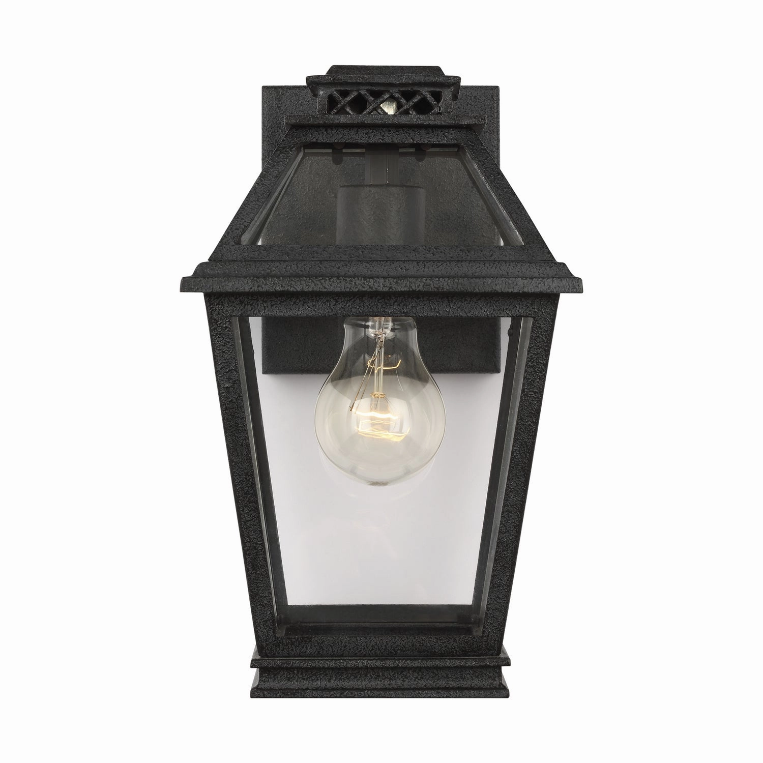 Falmouth One Light Outdoor Wall Lantern Dark Weathered ZincOutdoor wall sconces with motion sensor