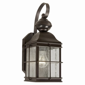 Family Number 435 One Light Outdoor Lantern Antique BronzeOutdoor wall sconces with motion sensor