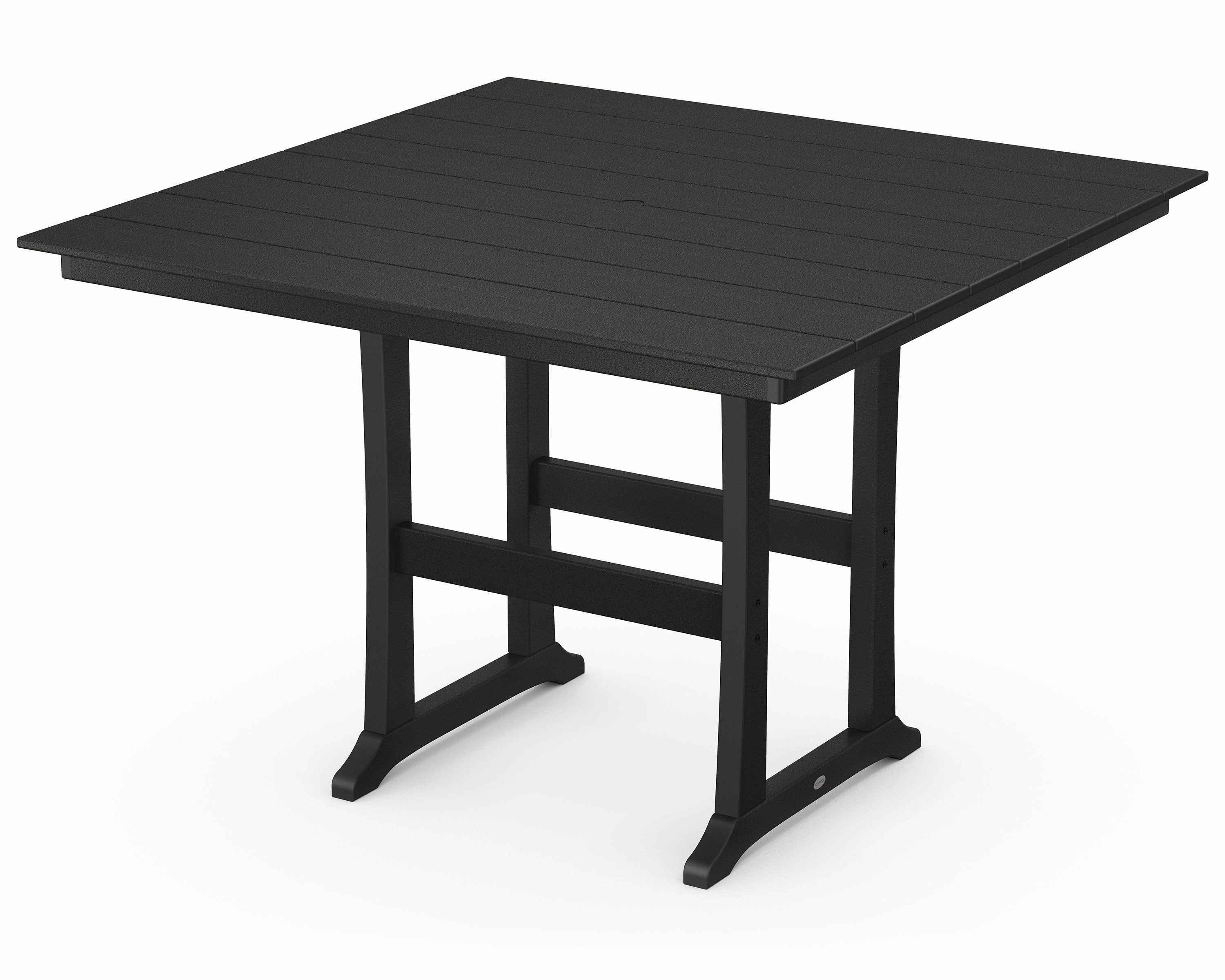 Farmhouse Trestle 59" Bar Table
