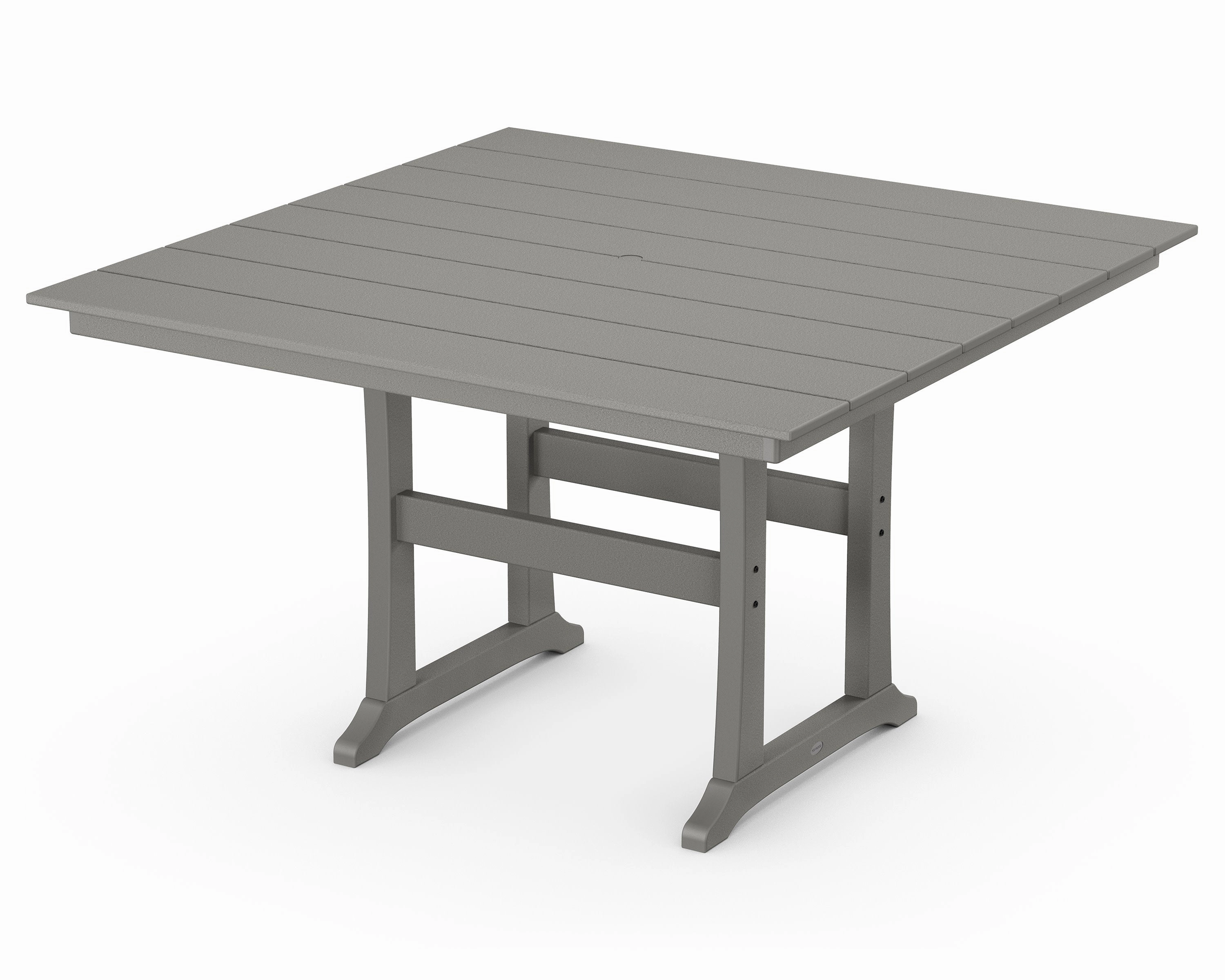 Farmhouse Trestle 59" Counter Tableoutdoor table for balcony or garden