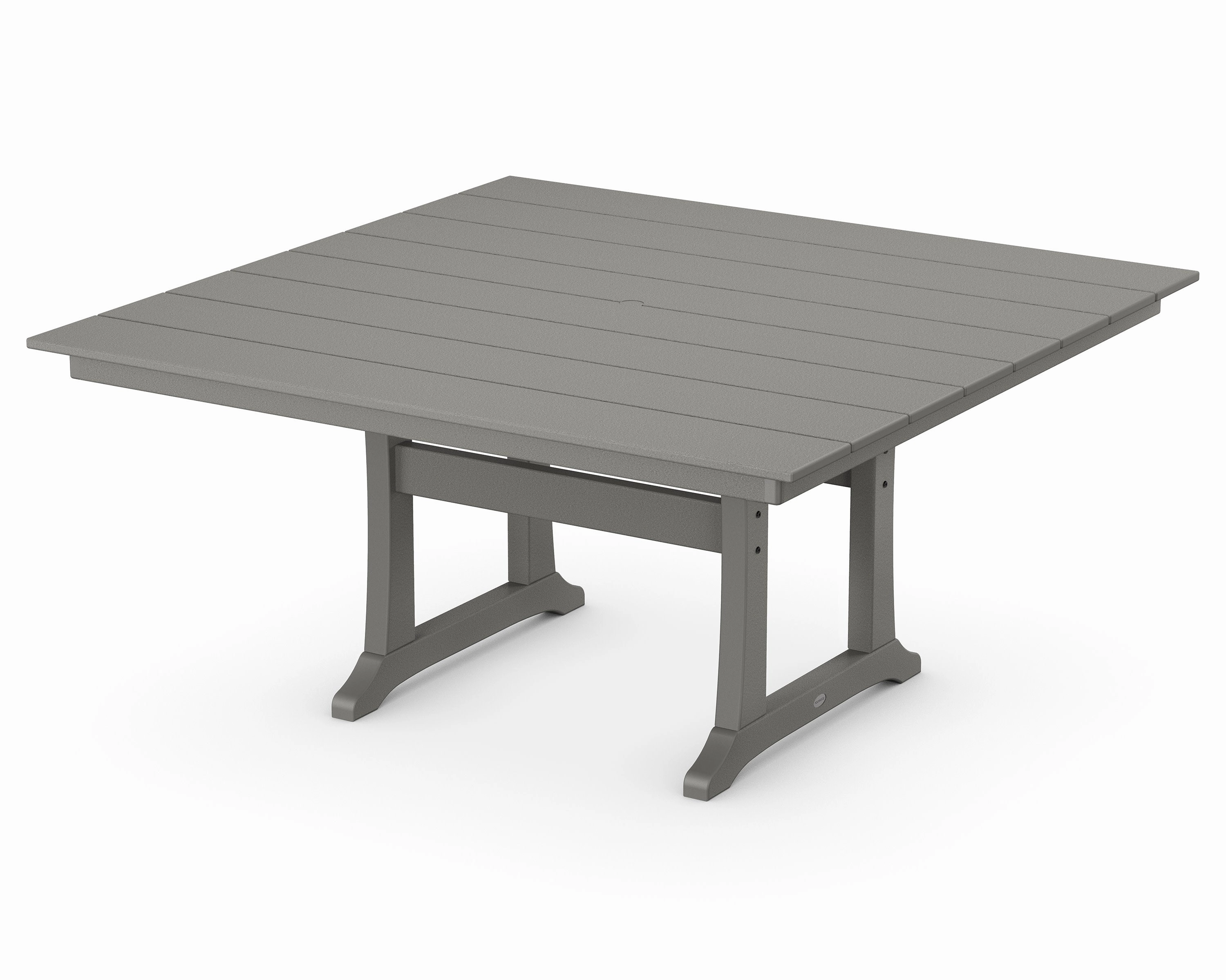Farmhouse Trestle 59" Dining Tableoutdoor patio furniture set