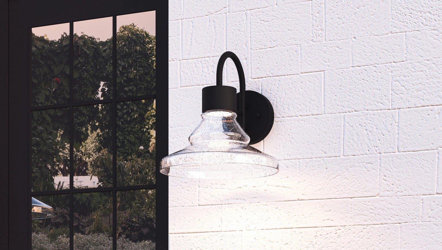 Felix LED Outdoor Lantern Matte Black