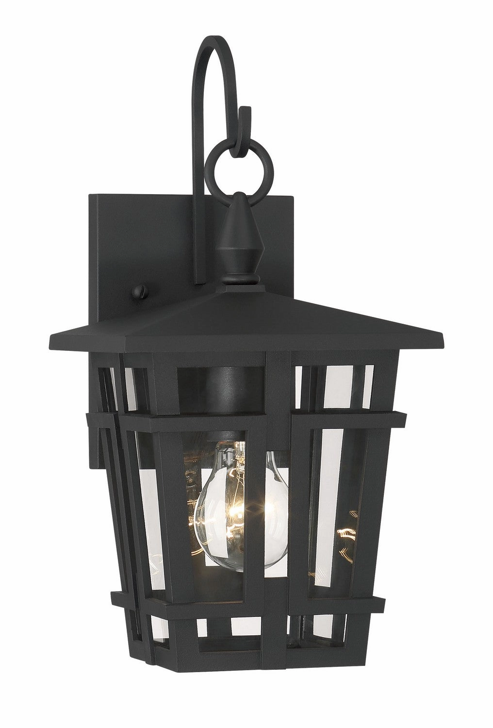 Fieldstone One Light Outdoor Wall Sconce Sand Coal