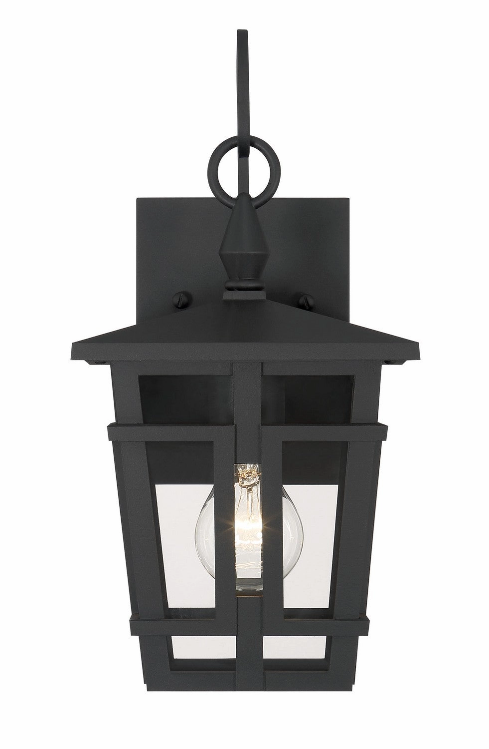 Fieldstone One Light Outdoor Wall Sconce Sand Coal