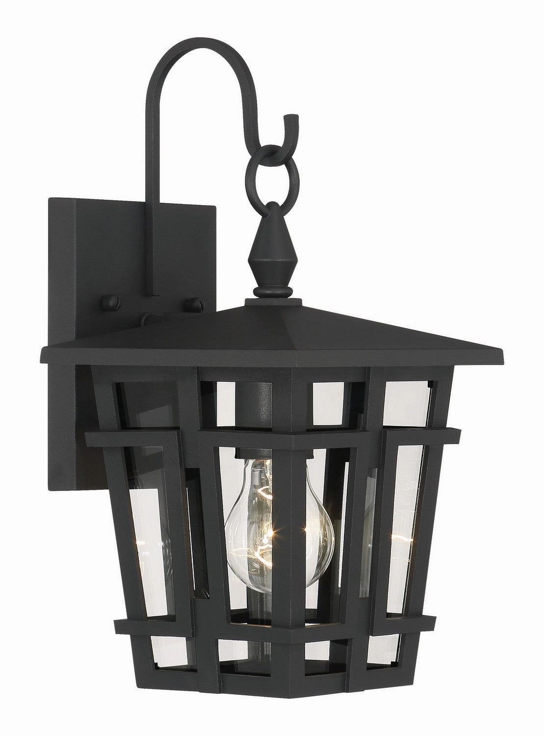 Fieldstone One Light Outdoor Wall Sconce Sand Coal