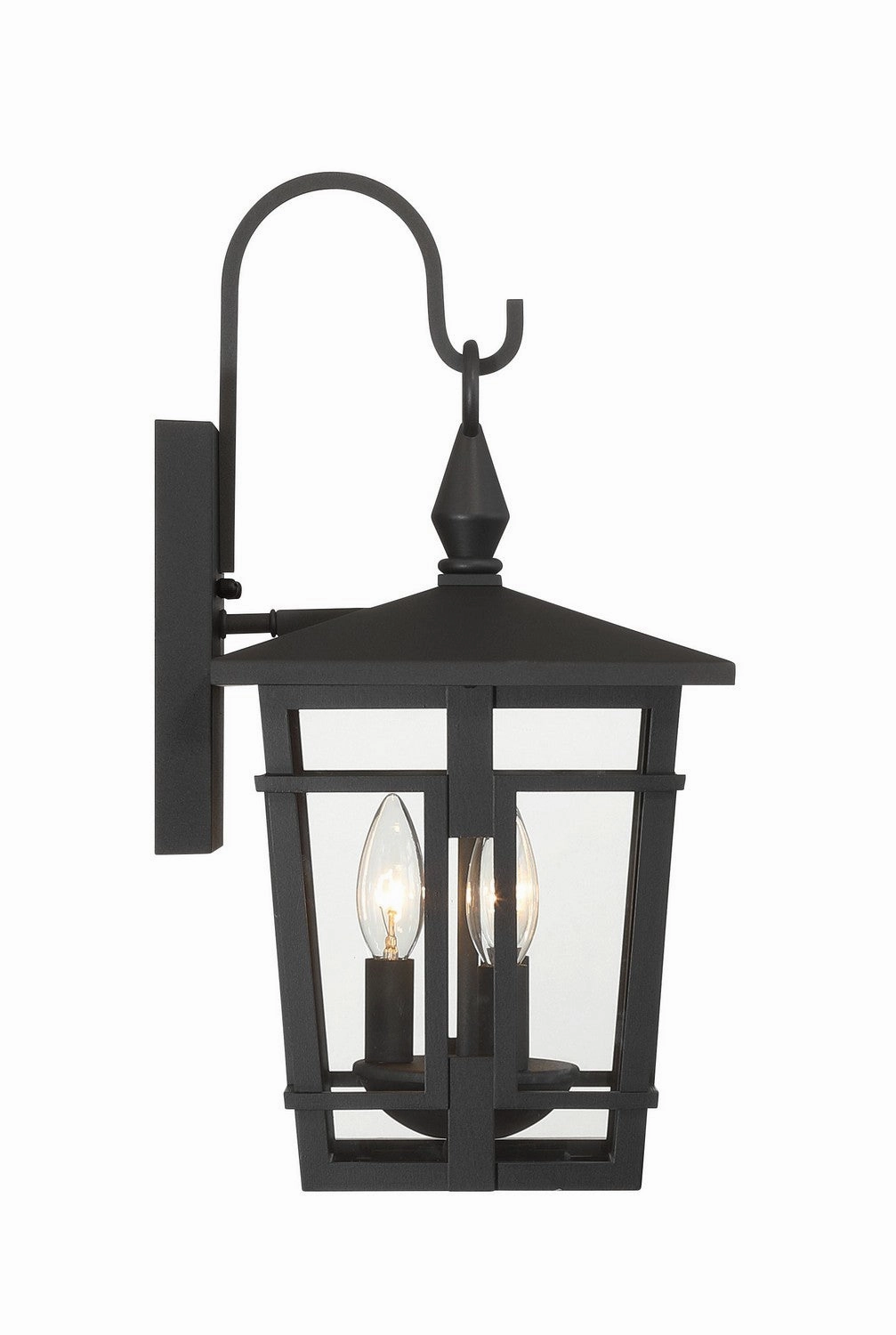 Fieldstone Three Light Outdoor Wall Sconce Sand Coal