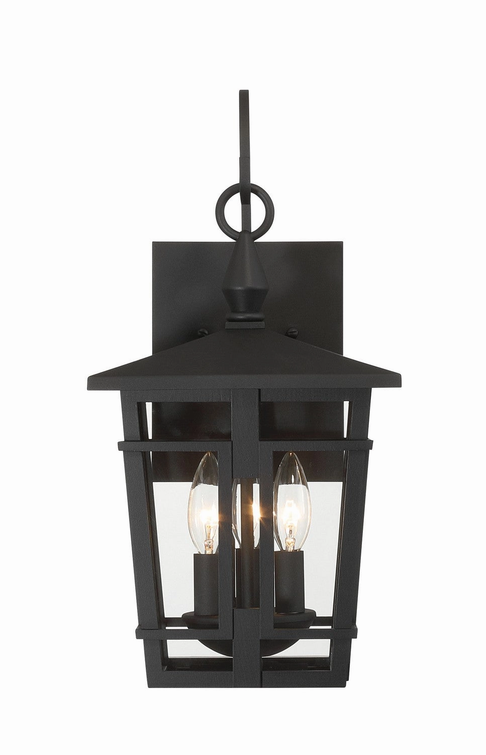 Fieldstone Three Light Outdoor Wall Sconce Sand Coal