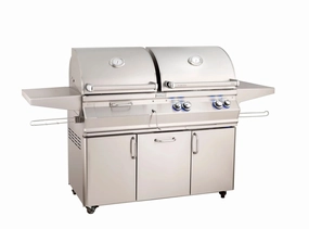 Fire Magic Aurora 46" Portable Gas & Charcoal Combo Grill A830S professional outdoor BBQ grill set