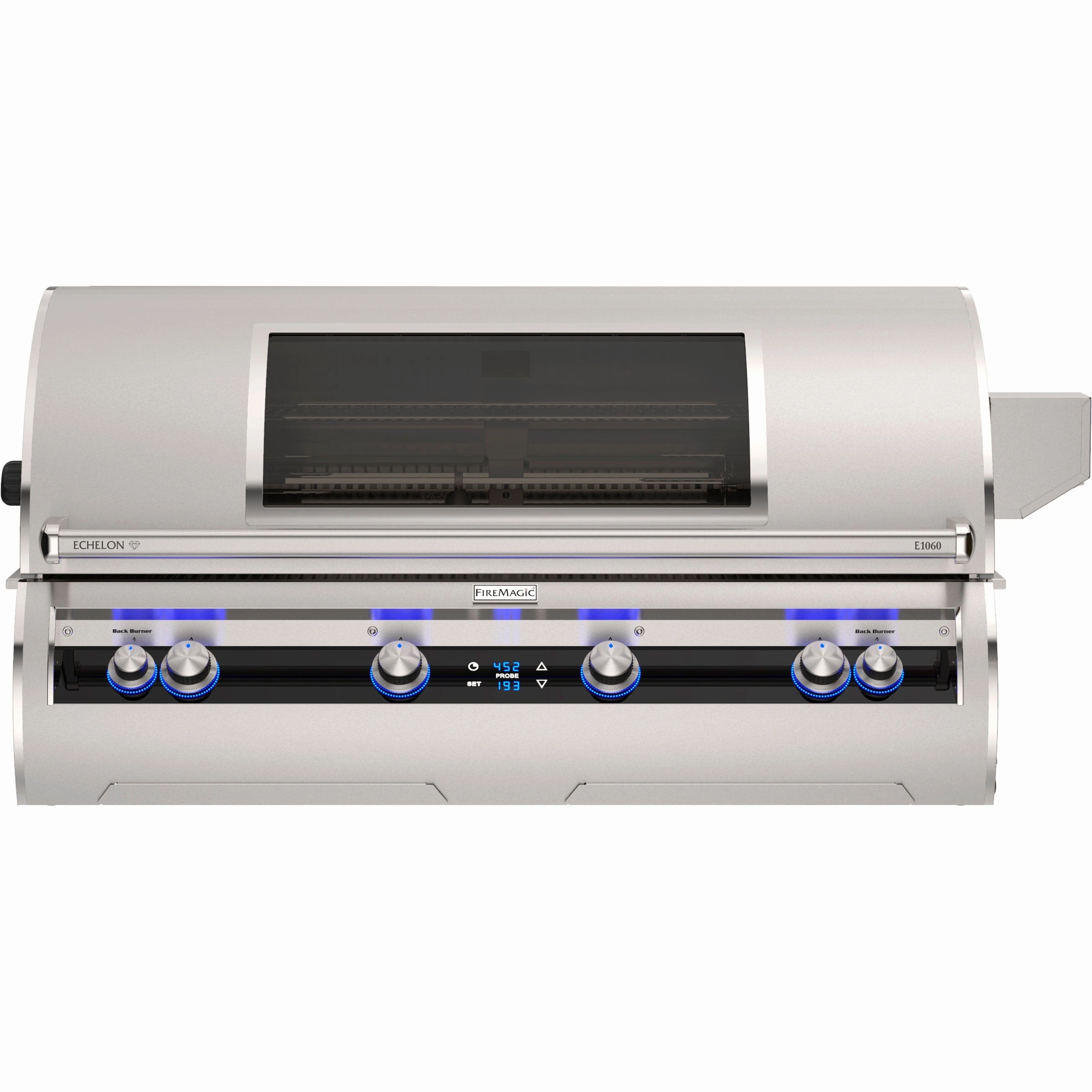 Fire Magic Echelon E1060i Built-In Grill With Digital Thermometer large capacity charcoal BBQ grills