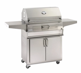 Fire Magic Stainless Steel 24" Portable Charcoal Grill 22-SC01C-61 large capacity charcoal BBQ grills