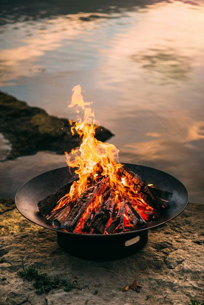 Fire Pit Art Asia 36-inch Match Lit Fire Pit Asia 36"-PENTA18-125K BTU