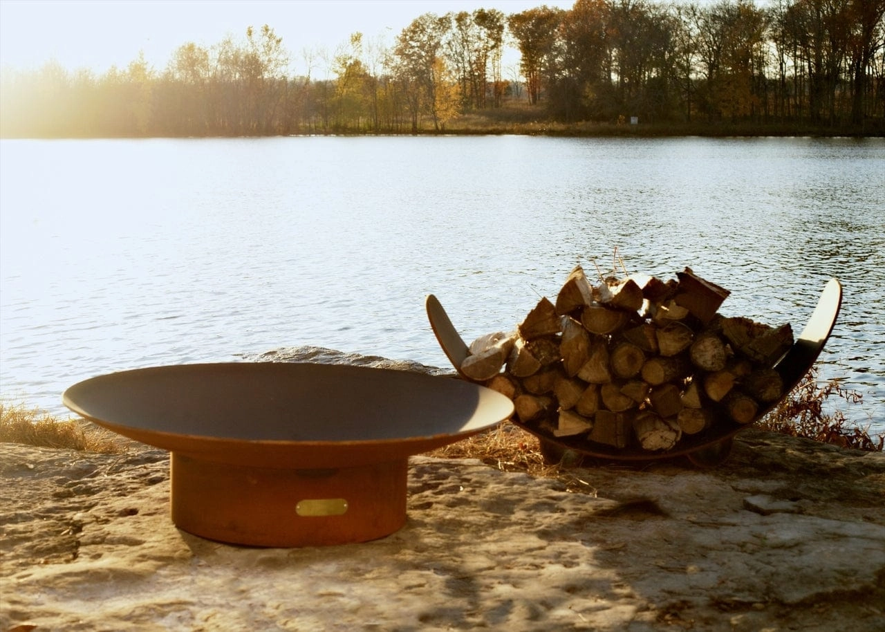 Fire Pit Art Asia 36-inch Wood Burning Fire Pit Asia 36" - Wood Burning