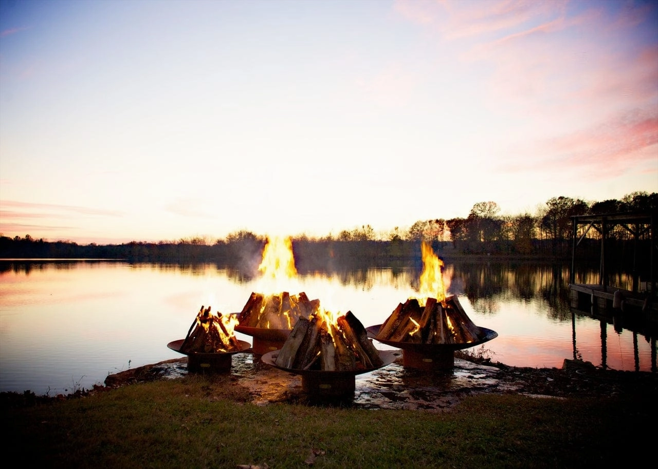Fire Pit Art Asia 36-inch Wood Burning Fire Pit Asia 36" - Wood Burning