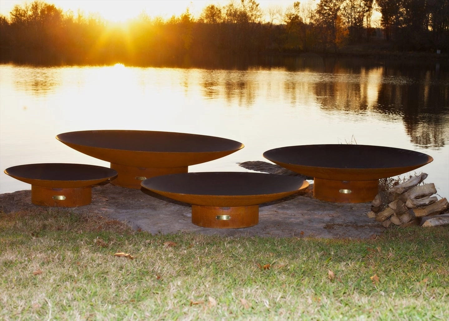 Fire Pit Art Asia 60-inch Match Lit Fire Pit Asia 60"- PENTA36-300K BTU