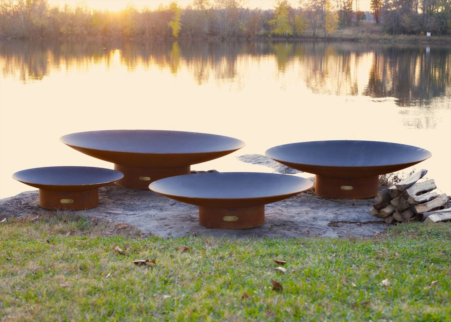 Fire Pit Art Asia 60-inch Match Lit Fire Pit Asia 60"- PENTA36-300K BTU