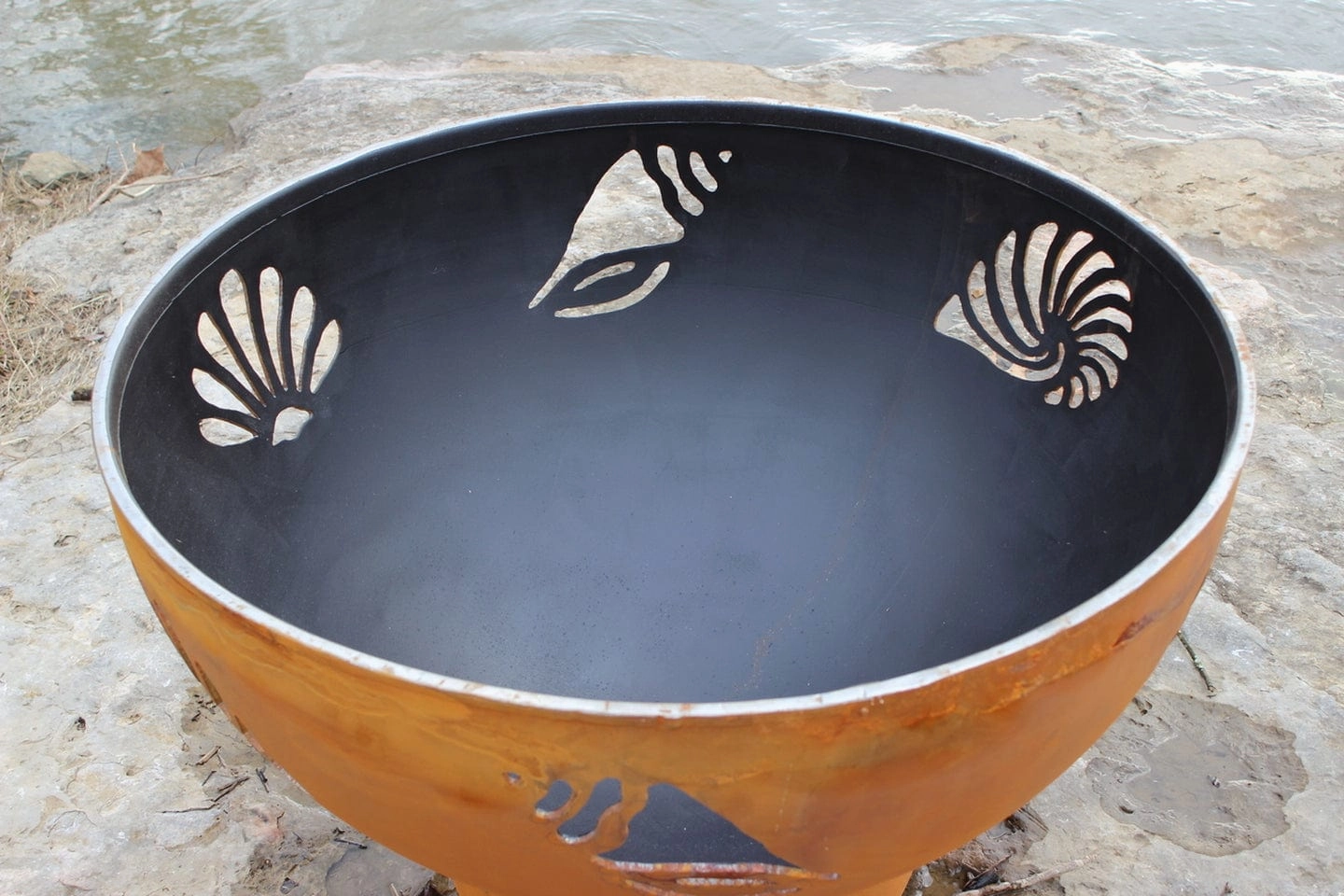 Fire Pit Art Beachcomber 36-inch Match Lit Fire Pit Beachcomber - PENTA24-200K BTU