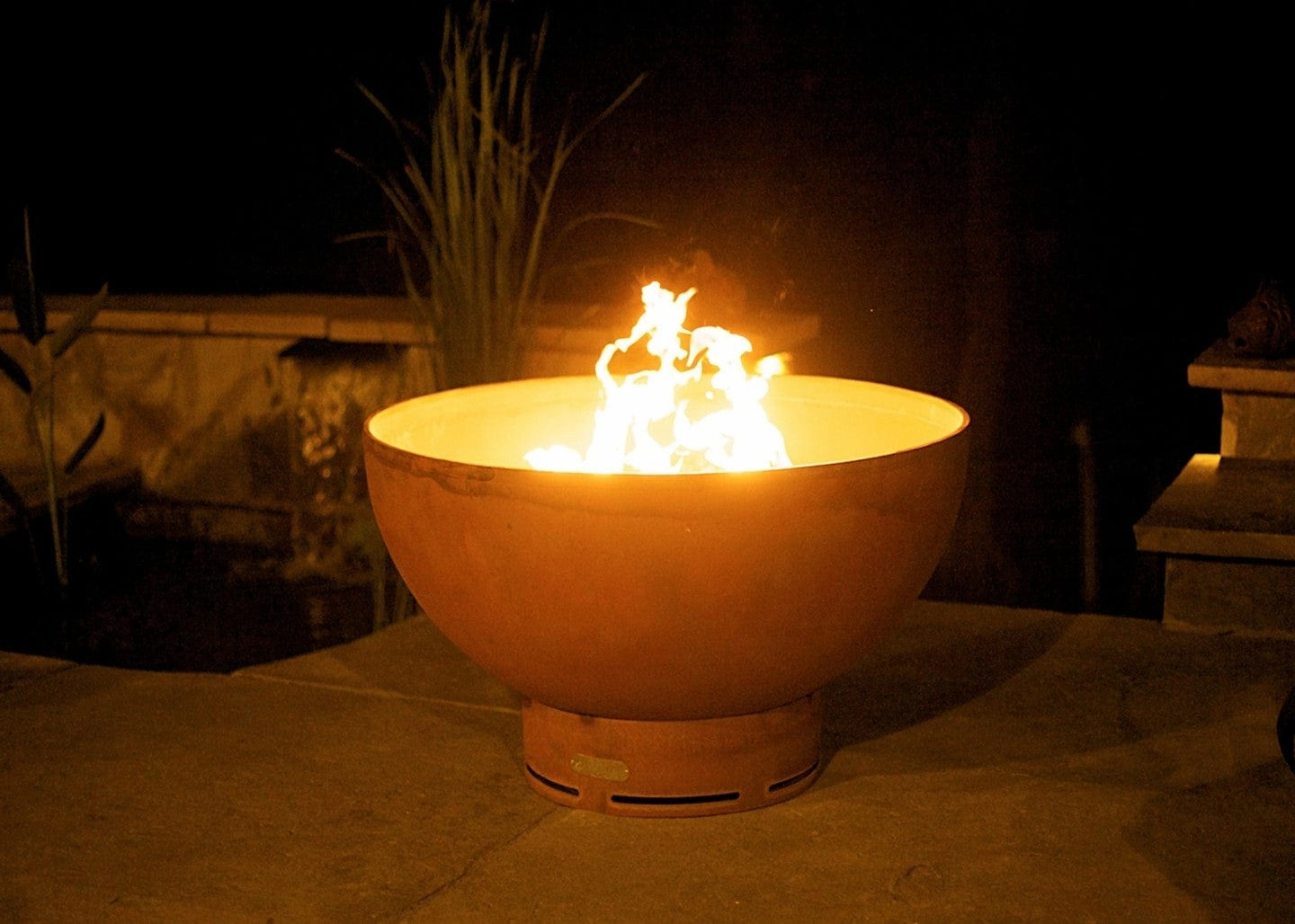 Fire Pit Art Crater 36-inch Electric AWEIS Fire Pit - Crater-PENTA24-200K BTU-AWEIS