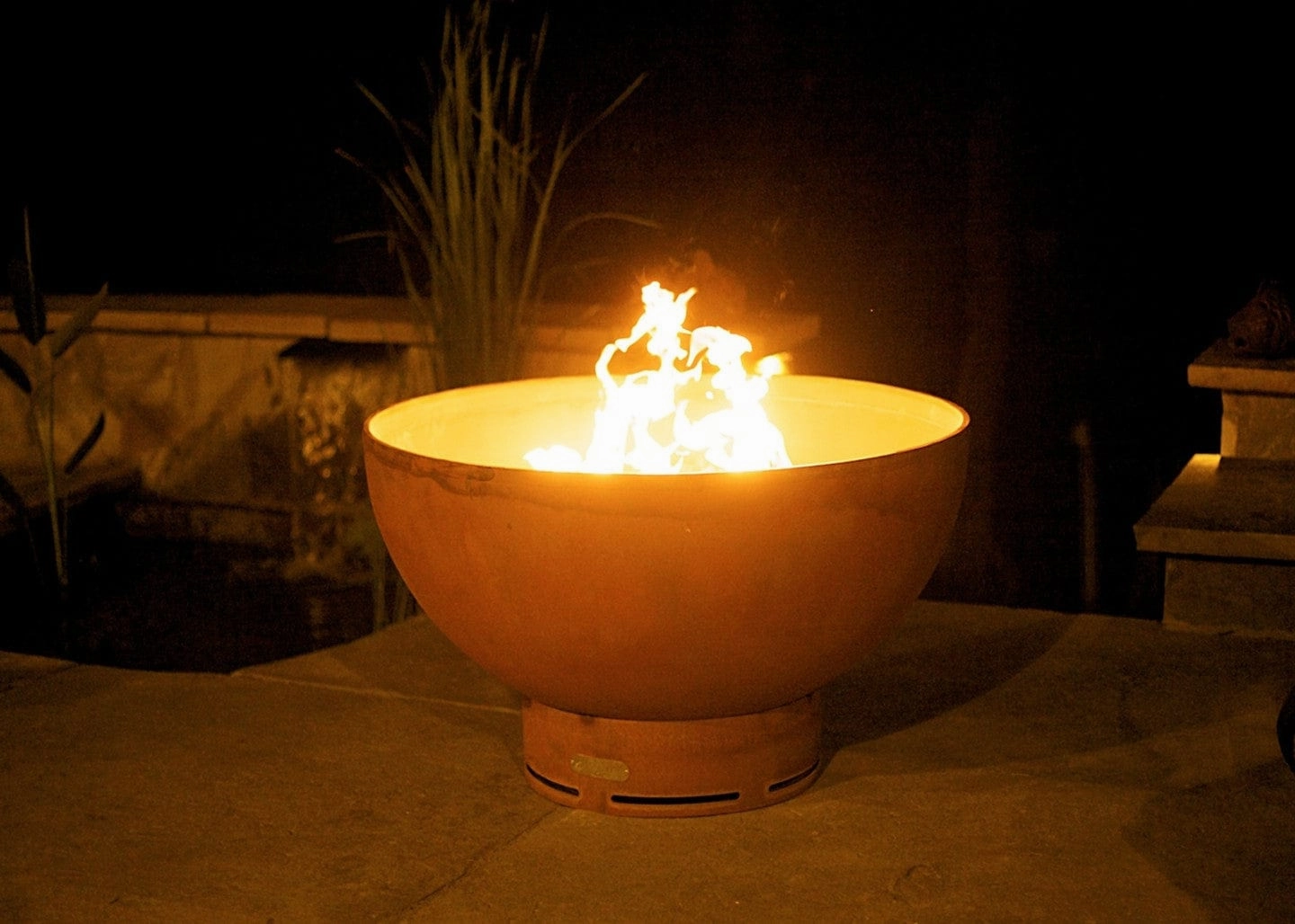 Fire Pit Art Crater 36-inch Electric AWEIS Fire Pit - Crater-PENTA24-200K BTU-AWEIS