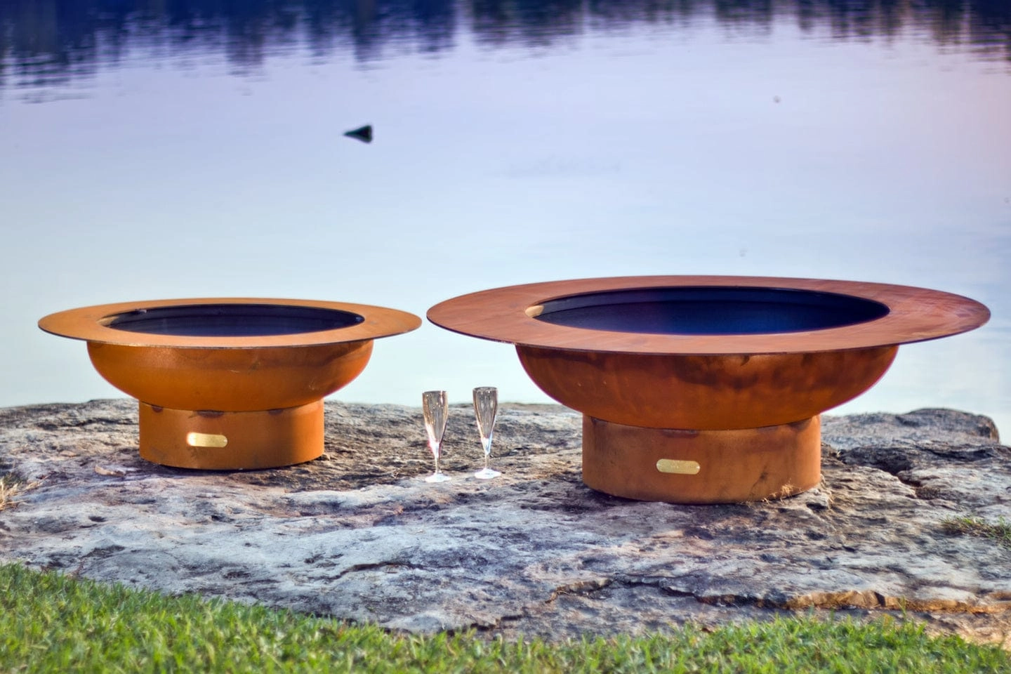 Fire Pit Art Magnum 54-inch Gas Fire Pit - MAG