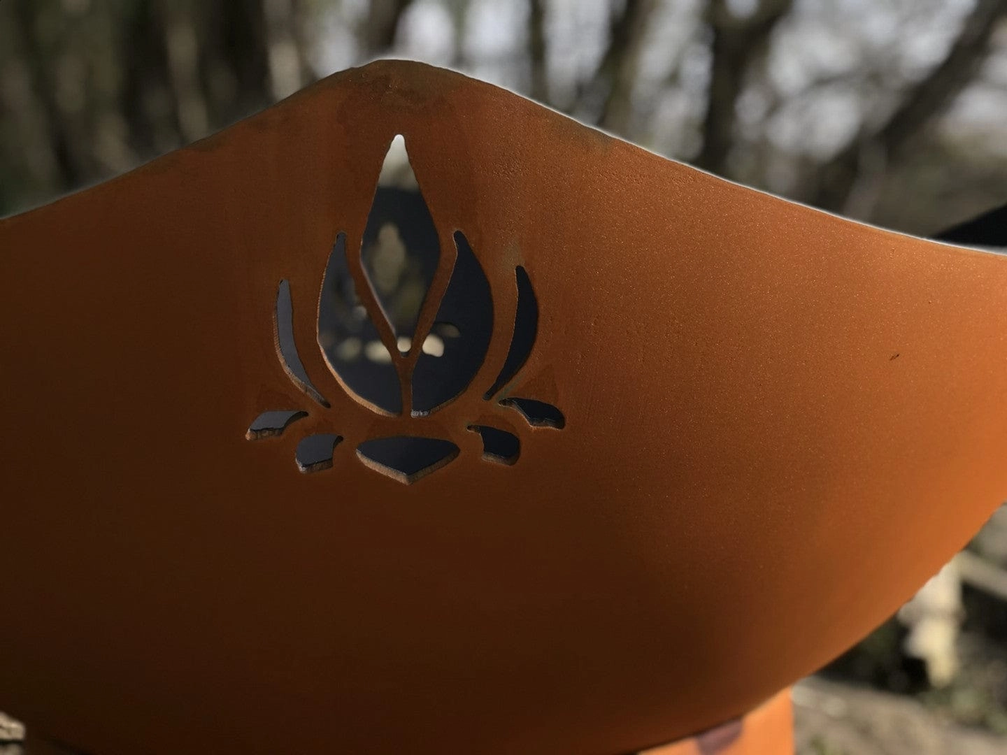 Fire Pit Art Namaste 36-inch Gas Fire Pit - NAM