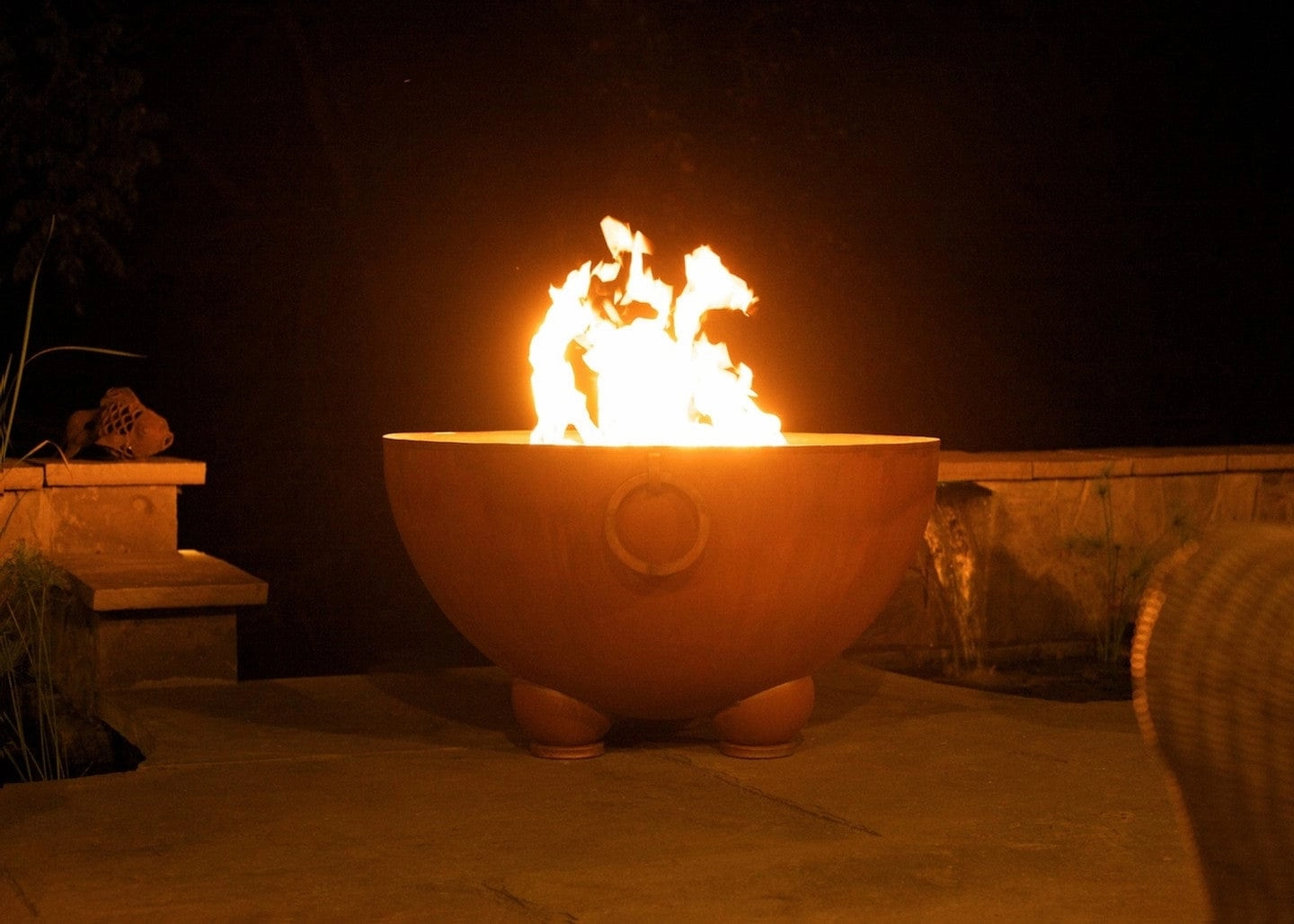 Fire Pit Art Nepal 41-inch Wood Burning Fire Pit - NP