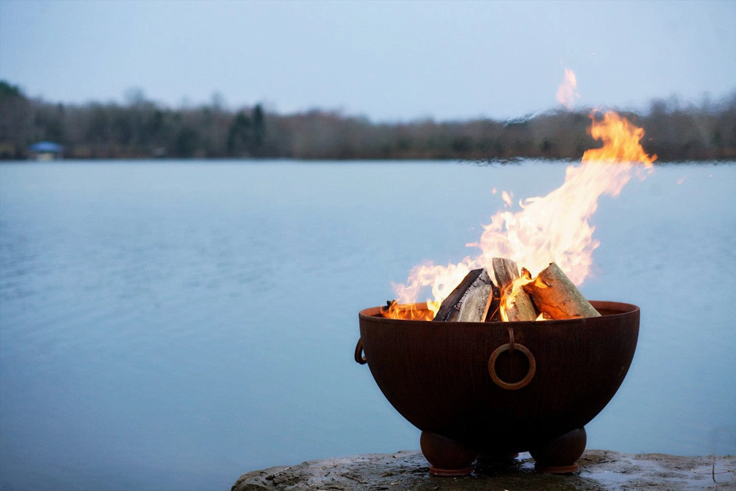 Fire Pit Art Nepal 41-inch Wood Burning Fire Pit - NP